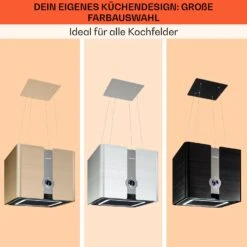 Futurelight Smart Inselabzugshaube Umluft 420m³/h LED Edelstahl 16 Futurelight Smart Inselabzugshaube Umluft 420m³/h LED Edelstahl -Haushaltsgerätegeschäft 10038708 de 0007 usp