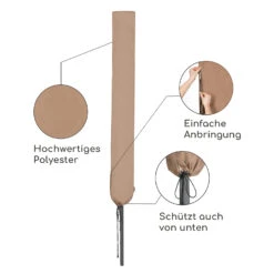 Shield Premium Schutzhülle Sonnenschirm Bis Ø 300 Cm UV-beständig -Haushaltsgerätegeschäft 10038725 de 0003 logo