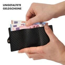 ZNAP Slim Wallet 8 Karten Münzfach 8 X 1,5 X 6 Cm (BxHxT) RFID-Schutz -Haushaltsgerätegeschäft 10038751 de 0004 logo