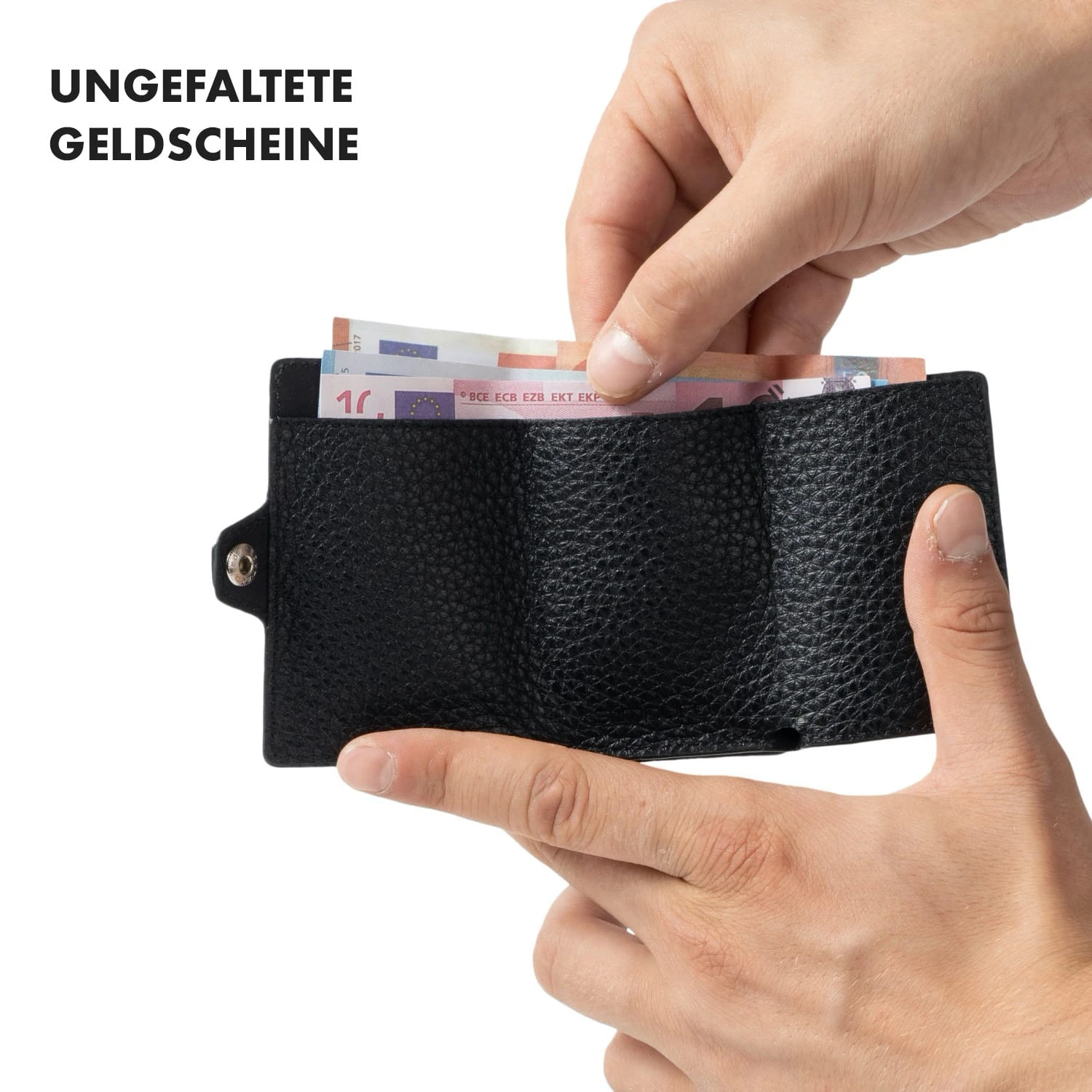 ZNAP Slim Wallet 12 Karten Münzfach 8 X 1,8 X 6 Cm (BxHxT) RFID-Schutz 6 ZNAP Slim Wallet 12 Karten Münzfach 8 X 1,8 X 6 Cm (BxHxT) RFID-Schutz – Bild 4
