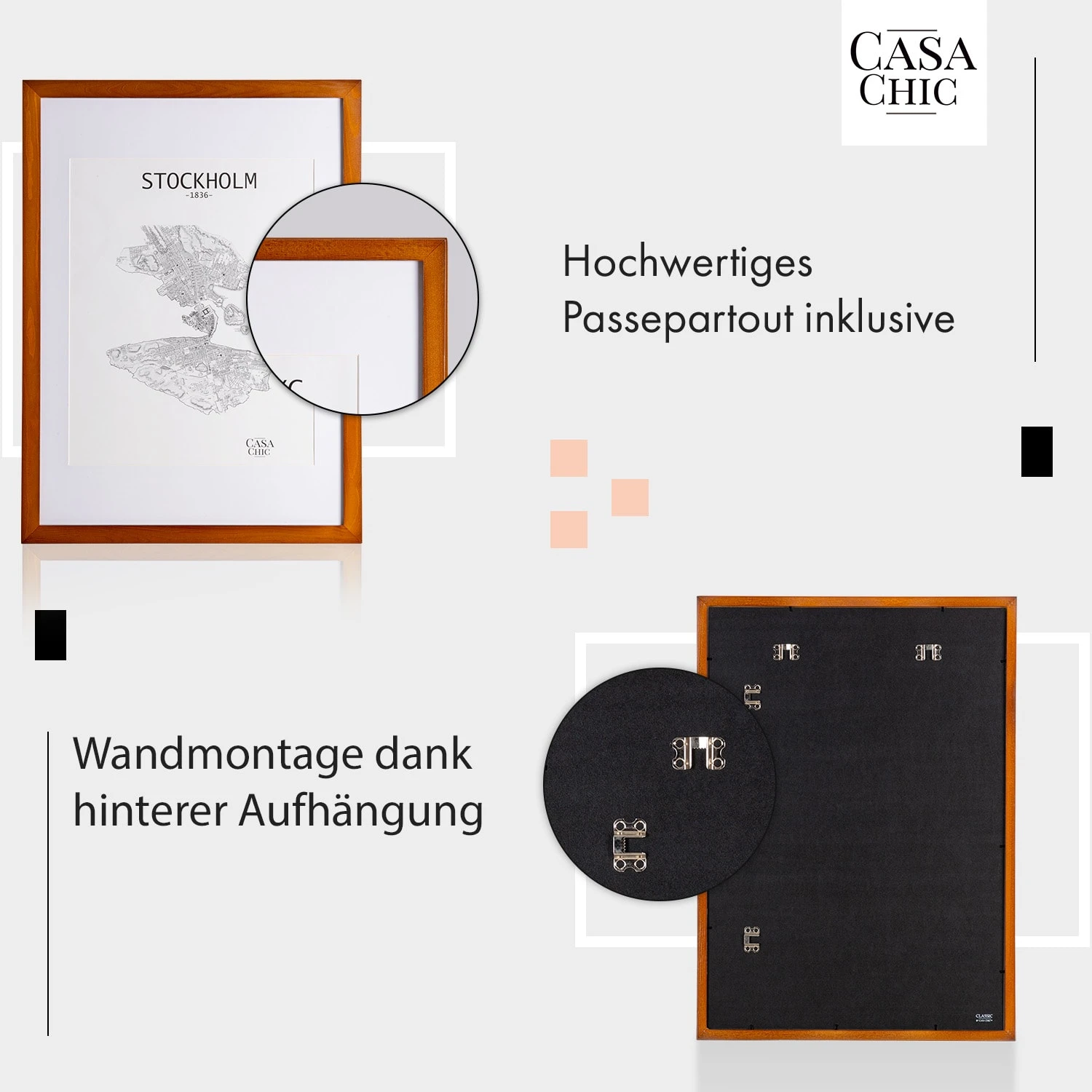 Kenton Bilderrahmen Rechteckig 70 X 50 Cm Passepartout Plexiglas 6 Kenton Bilderrahmen Rechteckig 70 X 50 Cm Passepartout Plexiglas – Bild 4