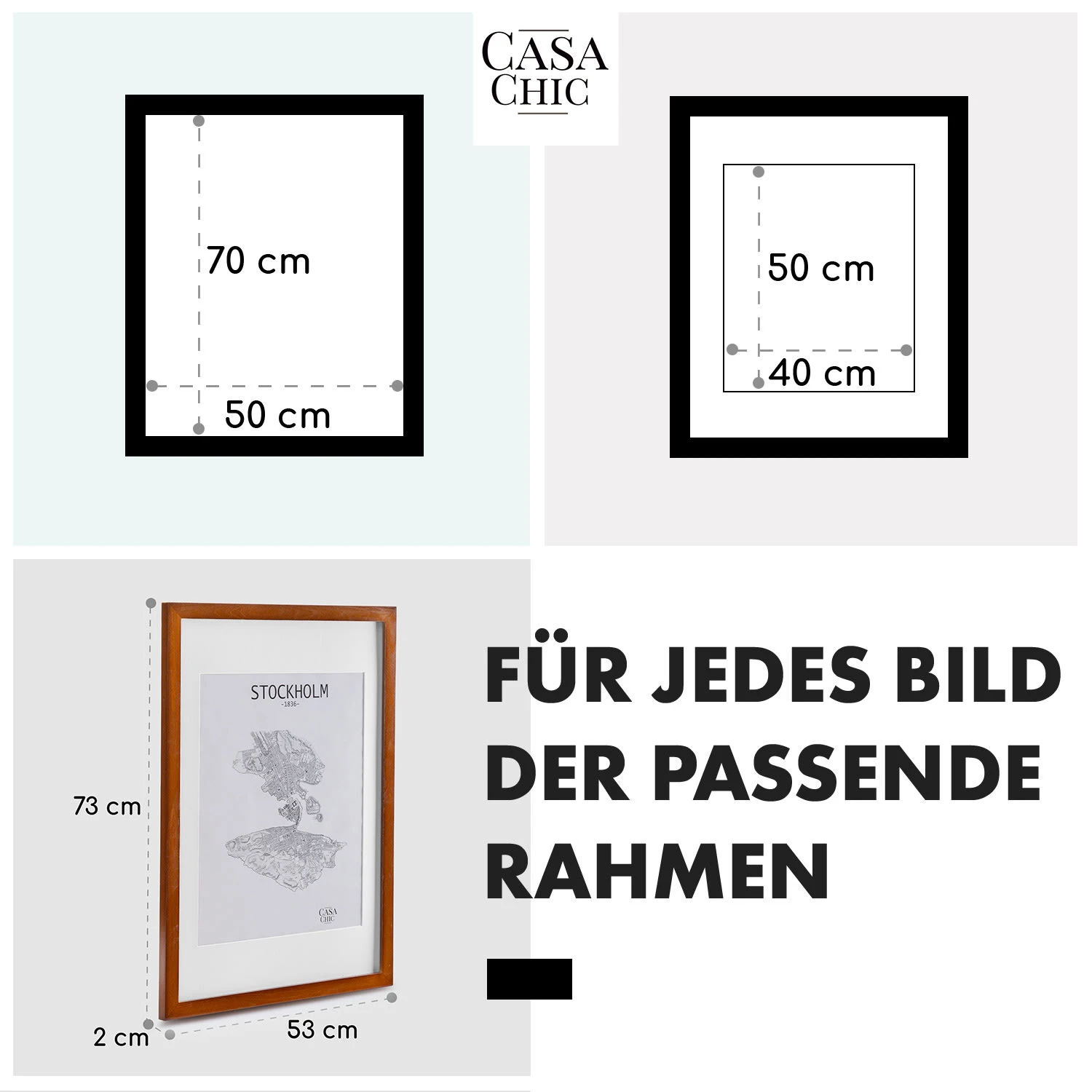 Kenton Bilderrahmen Rechteckig 70 X 50 Cm Passepartout Plexiglas 7 Kenton Bilderrahmen Rechteckig 70 X 50 Cm Passepartout Plexiglas – Bild 5