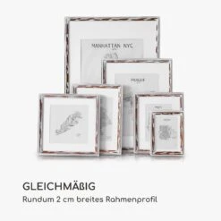 Lancaster Bilderrahmen Rechteckig 24,8 X 19,3 Cm Fotos Passepartout Holz -Haushaltsgerätegeschäft 10039317 de 0006 logo