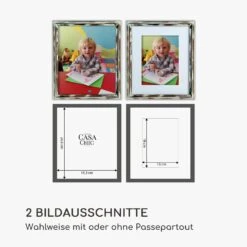 Lancaster Bilderrahmen Rechteckig 24,8 X 19,3 Cm Fotos Passepartout Holz -Haushaltsgerätegeschäft 10039317 de 0007 logo