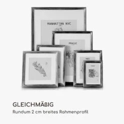 Lancaster Bilderrahmen Rechteckig 24,8 X 19,3 Cm Fotos Passepartout Holz -Haushaltsgerätegeschäft 10039319 de 0006 logo