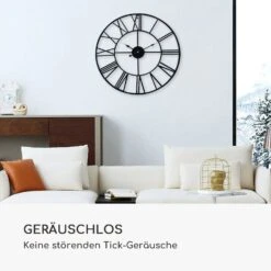 Queensway 80 Wanduhr Metallrahmen Geräuschlos Ø 76 Cm 12 Queensway 80 Wanduhr Metallrahmen Geräuschlos Ø 76 Cm -Haushaltsgerätegeschäft 10039366 de 0004 logo