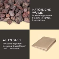 Isaris Gas-Feuerstelle 40.000BTU/13kW Abdeckung Edelstahlbrenner -Haushaltsgerätegeschäft 10039402 de 0006 logo