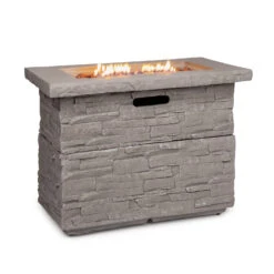 Anafi Gas-Feuerstelle 40.000BTU/13kW Abdeckung Edelstahlbrenner