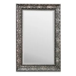 Manresa Wandspiegel Holzrahmen Rechteckig 90 X 60 Cm Vintage