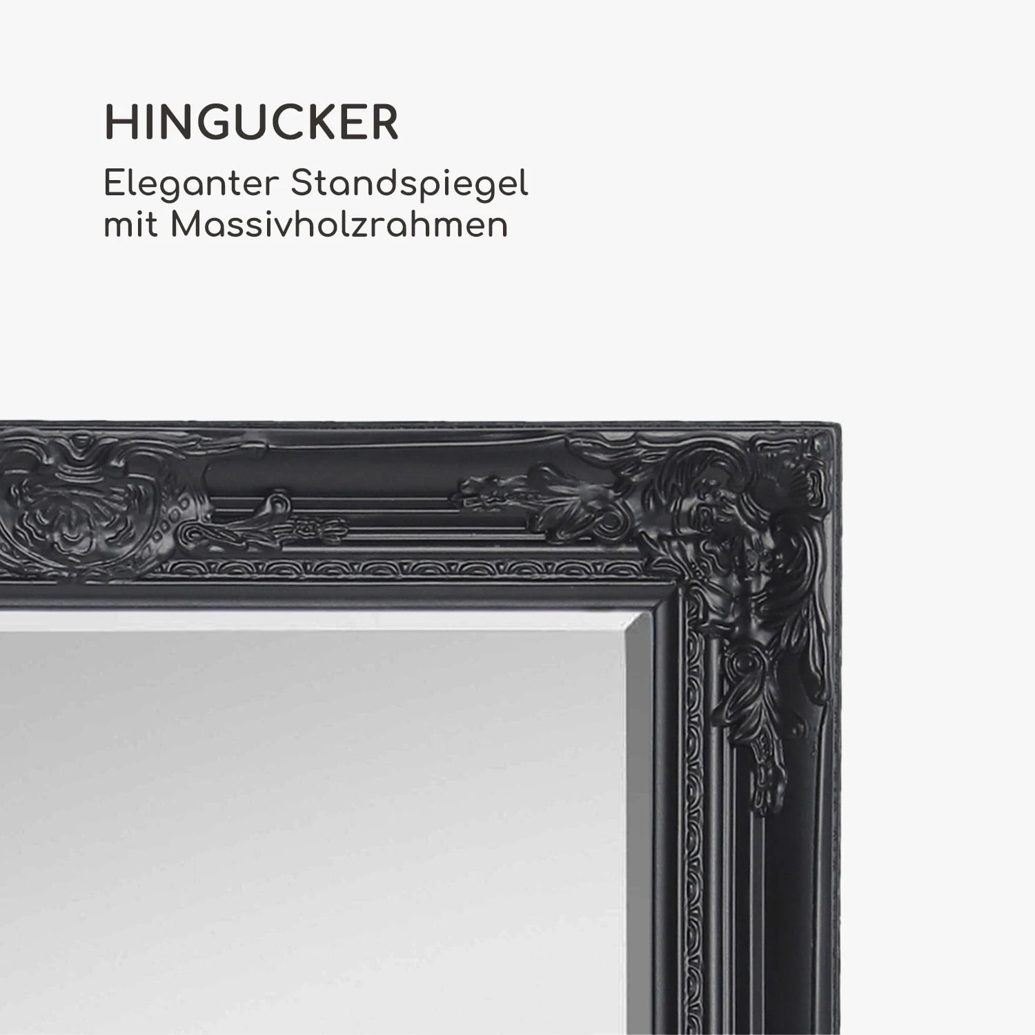 Ashford Standspiegel Massivholzrahmen Rechteckig 130 X 45 Cm 6 Ashford Standspiegel Massivholzrahmen Rechteckig 130 X 45 Cm – Bild 4
