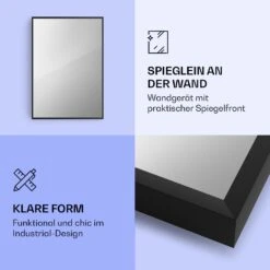 La Palma 750 Smart 2-in-1 Heizgerät Infrarot Konvektor 85x60cm 750W Spiegelfront -Haushaltsgerätegeschäft 10039831 de 0003 logo