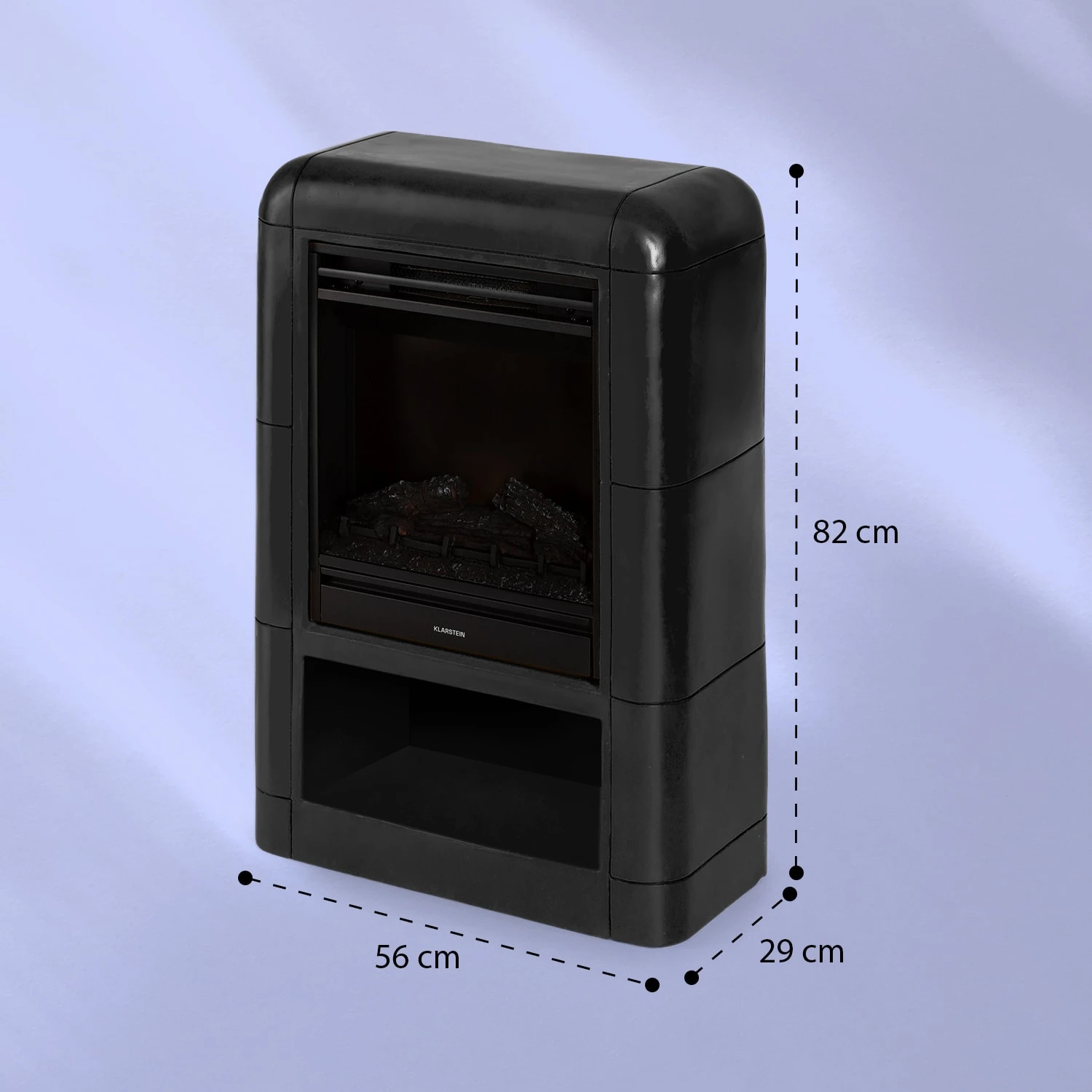 Dukono Elektrokamin 1800 W LED-Flammen Heizlüfter Timer Holzfach 9 Dukono Elektrokamin 1800 W LED-Flammen Heizlüfter Timer Holzfach – Bild 7