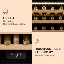 Vinsider 24 Built-In Uno Weinkühlschrank Einbaugerät 1 Zone 24 Flaschen Edelstahl -Haushaltsgerätegeschäft 10039913 de 0005 logo