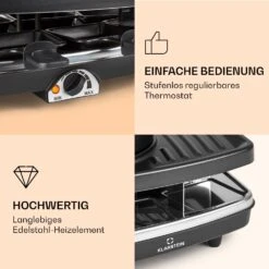 Entrecote 2-in-1 Raclette-Grill & Fondue Naturstein 1100W 8 Personen 12 Entrecote 2-in-1 Raclette-Grill & Fondue Naturstein 1100W 8 Personen -Haushaltsgerätegeschäft 10039922 de 0004 logo