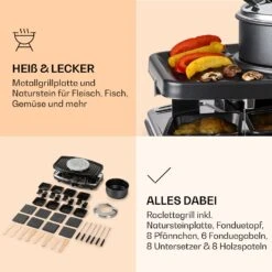 Entrecote 2-in-1 Raclette-Grill & Fondue Naturstein 1100W 8 Personen 13 Entrecote 2-in-1 Raclette-Grill & Fondue Naturstein 1100W 8 Personen -Haushaltsgerätegeschäft 10039922 de 0005 logo