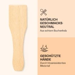 Raclette Spatulas Holzspatel Pfannenwender Zubehör 8 Stück Für Raclette-Pfännchen 8 Raclette Spatulas Holzspatel Pfannenwender Zubehör 8 Stück Für Raclette-Pfännchen -Haushaltsgerätegeschäft 10039924 de 0003 logo