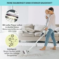 LARMA Staubsauger Kabellos Beutellos Akku 45 Min Laufzeit Max. LED -Haushaltsgerätegeschäft 10040033 de 0004 logo