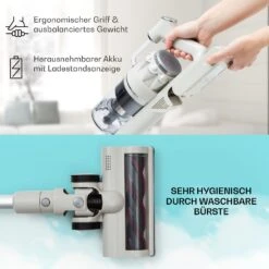 LARMA Staubsauger Kabellos Beutellos Akku 45 Min Laufzeit Max. LED -Haushaltsgerätegeschäft 10040033 de 0006 logo