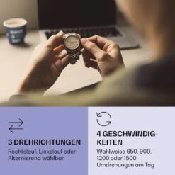 Sindelfingen Uhrenbeweger Rechts-Links-Lauf 1 Uhr Schwarz 10 Sindelfingen Uhrenbeweger Rechts-Links-Lauf 1 Uhr Schwarz -Haushaltsgerätegeschäft 10040050 de 0003 logo