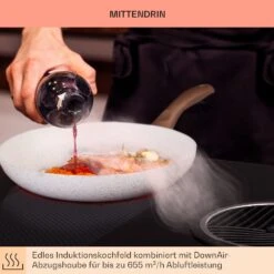 Full House 3.0 Down Air System Induktionsherd DownAir-Haube 655 M³/h -Haushaltsgerätegeschäft 10040067 de 0003 usp