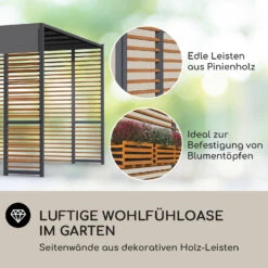 Valence Gazebo 3x3 M UV50+ Wasserabweisend LED-Solar-Beleuchtung Solar-Panel 10 Valence Gazebo 3x3 M UV50+ Wasserabweisend LED-Solar-Beleuchtung Solar-Panel -Haushaltsgerätegeschäft 10040112 de 0003 logo