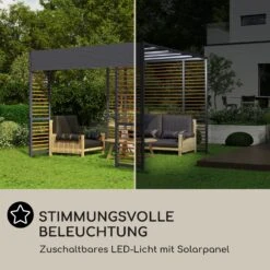 Valence Gazebo 3x3 M UV50+ Wasserabweisend LED-Solar-Beleuchtung Solar-Panel 11 Valence Gazebo 3x3 M UV50+ Wasserabweisend LED-Solar-Beleuchtung Solar-Panel -Haushaltsgerätegeschäft 10040112 de 0004 logo