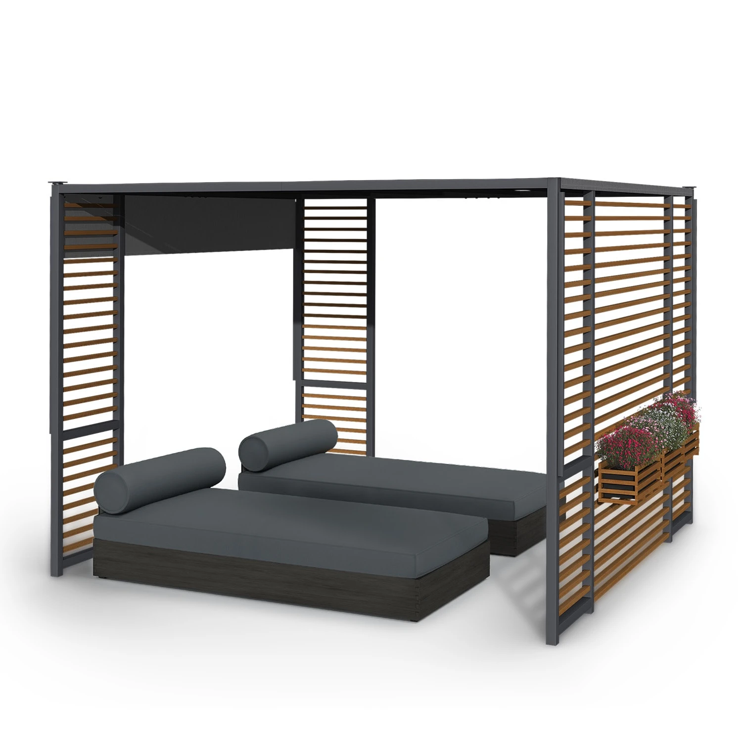 Valence Gazebo 3x3 M UV50+ Wasserabweisend LED-Solar-Beleuchtung Solar-Panel 3 Valence Gazebo 3x3 M UV50+ Wasserabweisend LED-Solar-Beleuchtung Solar-Panel