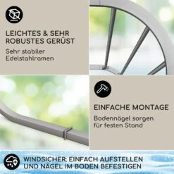 Orleans Gazebo 300 X 220 X 300 Cm Schiebedach UV-Schutz 50+ Leicht -Haushaltsgerätegeschäft 10040119 de 0003 logo