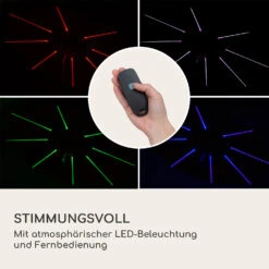 Blumfeldt Calais Sonnenschirm LED Aluminium-Rahmen Polyester-Bespannung UV 50 -Haushaltsgerätegeschäft 10040120 de 0003 logo