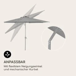 Blumfeldt Calais Sonnenschirm LED Aluminium-Rahmen Polyester-Bespannung UV 50 -Haushaltsgerätegeschäft 10040120 de 0004 logo