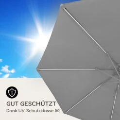 Blumfeldt Calais Sonnenschirm LED Aluminium-Rahmen Polyester-Bespannung UV 50 -Haushaltsgerätegeschäft 10040120 de 0006 logo