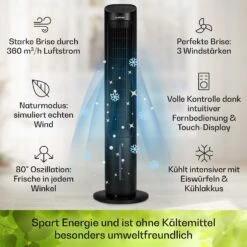 Mistral 5-in-1 Luftkühler Ventilator Ionisator 360 M³/h Fernbedienung -Haushaltsgerätegeschäft 10040151 de 0003 logo