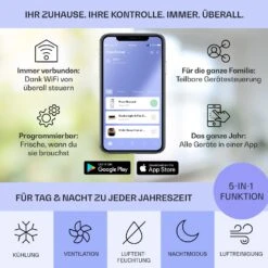 Kraftwerk Eco Smart 11 Klimaanlage 3-in-1 11500 BTU App Fernbedienung 12 Kraftwerk Eco Smart 11 Klimaanlage 3-in-1 11500 BTU App Fernbedienung -Haushaltsgerätegeschäft 10040189 de 0003 logo