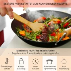 Victoria 5 Flex Induktionskochfeld Einbau 7400W 2 Flexzonen Timer 15 Victoria 5 Flex Induktionskochfeld Einbau 7400W 2 Flexzonen Timer -Haushaltsgerätegeschäft 10040204 de 0005 usp