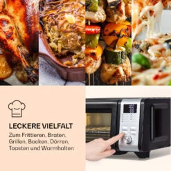 Vita-Crisp Heißluftfritteuse 1700W 10L 8 Funktionen Platzsparend -Haushaltsgerätegeschäft 10040223 de 0004 logo