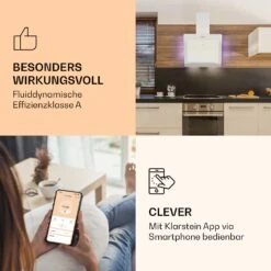 Aurora 60 Smart Dunstabzugshaube 550 M³/h 60cm Kopffrei Ambiente-Licht EEC A++ 12 Aurora 60 Smart Dunstabzugshaube 550 M³/h 60cm Kopffrei Ambiente-Licht EEC A++ -Haushaltsgerätegeschäft 10040235 de 0003 logo