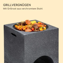 Blumfeldt Monolith Feuerschale Mit Grill MGO & Stahlschale Inkl. Funkenschutz -Haushaltsgerätegeschäft 10040240 de 0003 logo