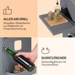 Lucifer 4 Gasgrill 4 X 3,6 KW Brenner 69x45cm Grill Edelstahl Mobil -Haushaltsgerätegeschäft 10040281 de 0005 logo