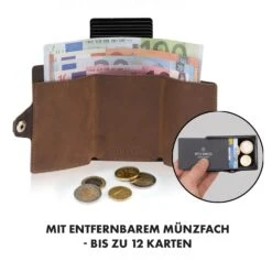 ZNAP Airtag Wallet 12 Karten Münzfach 9x1,8x6 Cm (BxHxT) RFID-Schutz -Haushaltsgerätegeschäft 10040315 de 0004 logo