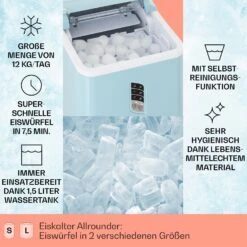 Albaron Eiswürfelmaschine Bullet-Eis 12 Kg / 24 H 1,5 Ltr. Display -Haushaltsgerätegeschäft 10040344 de 0002 logo