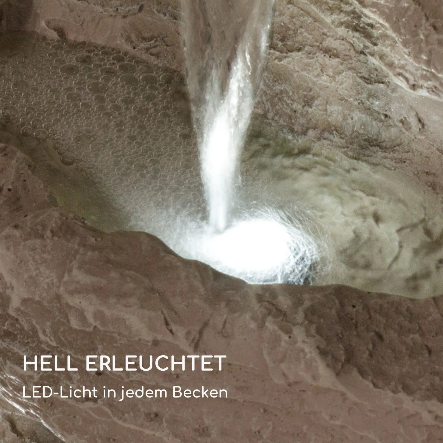 Stonehenge XL Solarbrunnen LED-Beleuchtung Polyresin Li-Ionen-Akku 6 Stonehenge XL Solarbrunnen LED-Beleuchtung Polyresin Li-Ionen-Akku – Bild 4