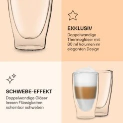 DUOS Doppelwandiges Glas 400 Ml Trinkglas Espresso Borosilikatglas 14 DUOS Doppelwandiges Glas 400 Ml Trinkglas Espresso Borosilikatglas -Haushaltsgerätegeschäft 10040373 de 0006 logo