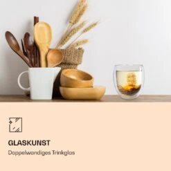 Glas Ice Mit Teeblume 320 Ml Doppelwandiges Borosilikatglas -Haushaltsgerätegeschäft 10040449 de 0003 logo