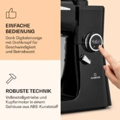 Renata Rossa Küchenmaschine 3-in-1 2000W 2,7PS 5Ltr Edelstahl BPA-frei -Haushaltsgerätegeschäft 10040500 de 0003 logo