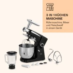 Renata Rossa Küchenmaschine 3-in-1 2000W 2,7PS 5Ltr Edelstahl BPA-frei -Haushaltsgerätegeschäft 10040500 de 0007 logo
