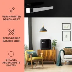 Audrey Mini Retro-Kühlschrank 48l 2 Ebenen 9 Audrey Mini Retro-Kühlschrank 48l 2 Ebenen -Haushaltsgerätegeschäft 10040738 de 0002 usp