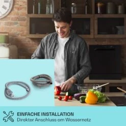 Amazonia 8 Geschirrspülmaschine 1620 Watt Für 8 Maßgedecke 49 DB Aquastop -Haushaltsgerätegeschäft 10041204 de 0004 usp