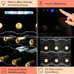 Barolo 12 Uno Weinkühlschrank 37 Ltr 12 Flaschen 11-18°C SingleZone 14 Barolo 12 Uno Weinkühlschrank 37 Ltr 12 Flaschen 11-18°C SingleZone -Haushaltsgerätegeschäft 10041205 de 0005 usp