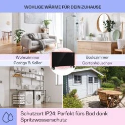Bansin Crystal Smart Konvektions-Heizgerät 2500W 5 - 50 °C App-Steuerung -Haushaltsgerätegeschäft 10041211 de 0005 usp