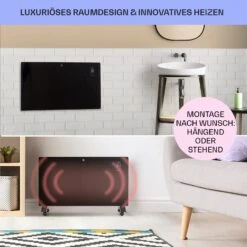 Bansin Crystal Smart Konvektions-Heizgerät 2500W 5 - 50 °C App-Steuerung -Haushaltsgerätegeschäft 10041211 de 0007 usp